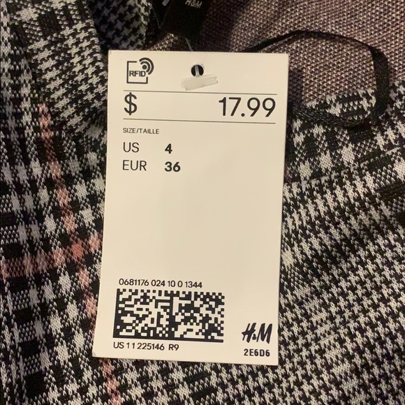 Brand New Tight fitted plaid dres - Picture 2 of 2